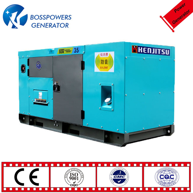 63kVA 50kw Silent Soundproof Canopy Isuzu Silent Generator Power Electric Generator