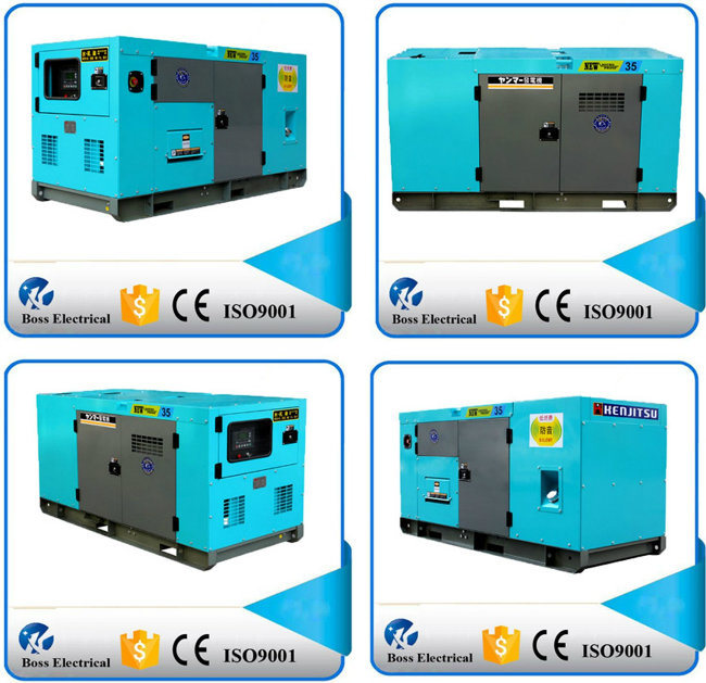 Sound Proof Standby 30kw Cummins Silent Diesel Generator Set