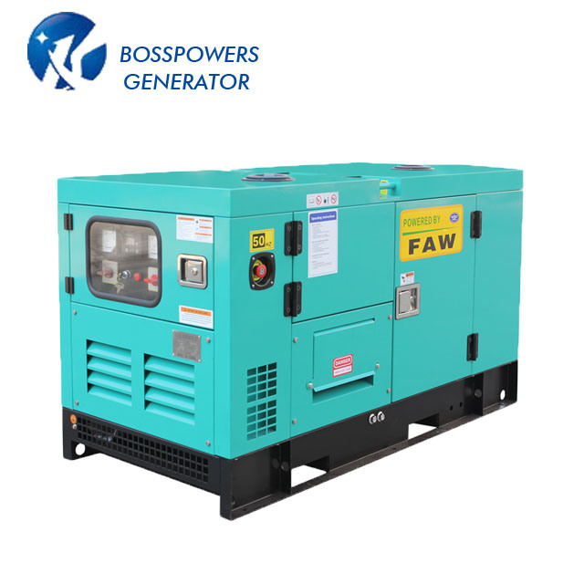 60Hz 15kw Water-Cooled 3 Phase Single Phase Fawde Silent Type Back up Generator