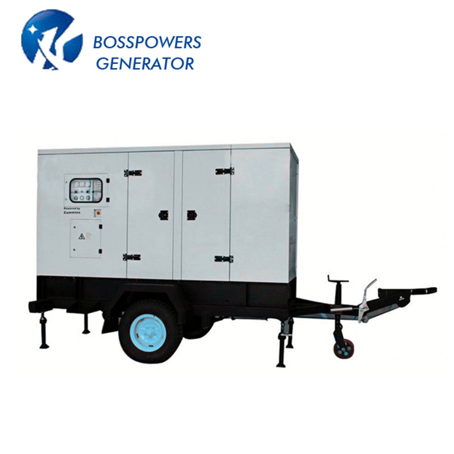 Dcec Ccec Diesel Power Generator Portable Trailer Water-Cooled Generator 120kw