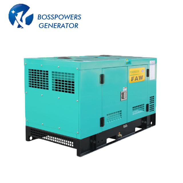 Single Phase 28kw Soundproof Silent FAW Diesel Generators South Africa