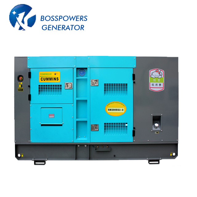 128kw 160kVA Electric Power Silent Diesel Generator with Dcec & Stamford