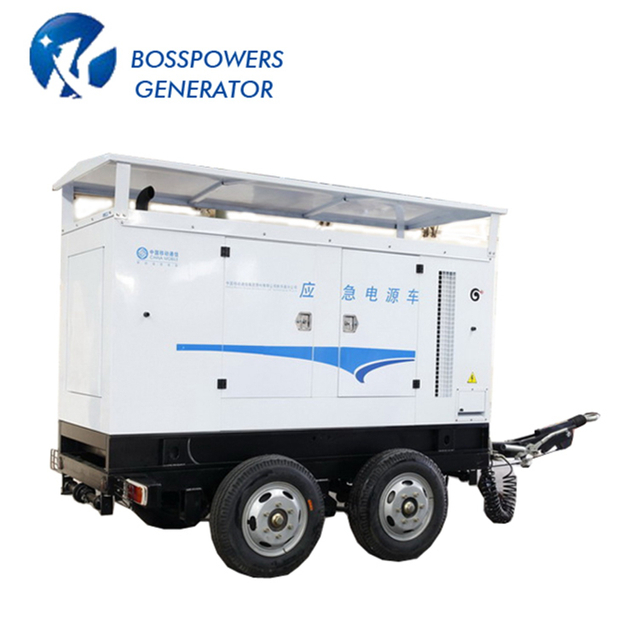 3 Phase 50Hz 60Hz 320kw Water Cooled Trailer Silent Electric Diesel Generator