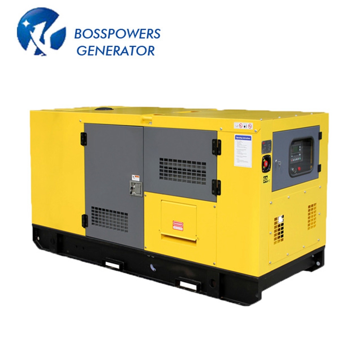 Silent Diesel Generator with Lovol 80kw Engine and Stamford