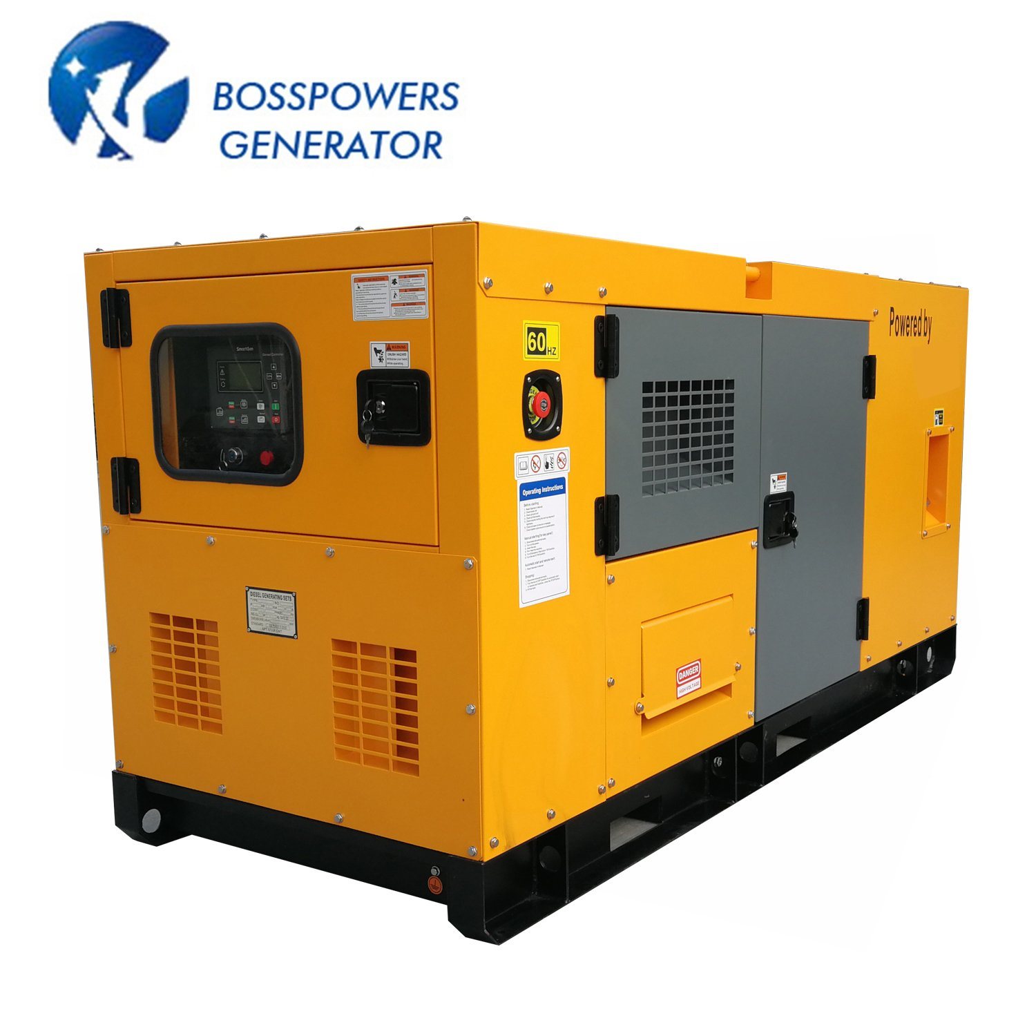 50Hz Super Silent Low Noise Yangdong Engine 40kVA 50kVA 80kVA Diesel Power Generator by CE ISO Approved