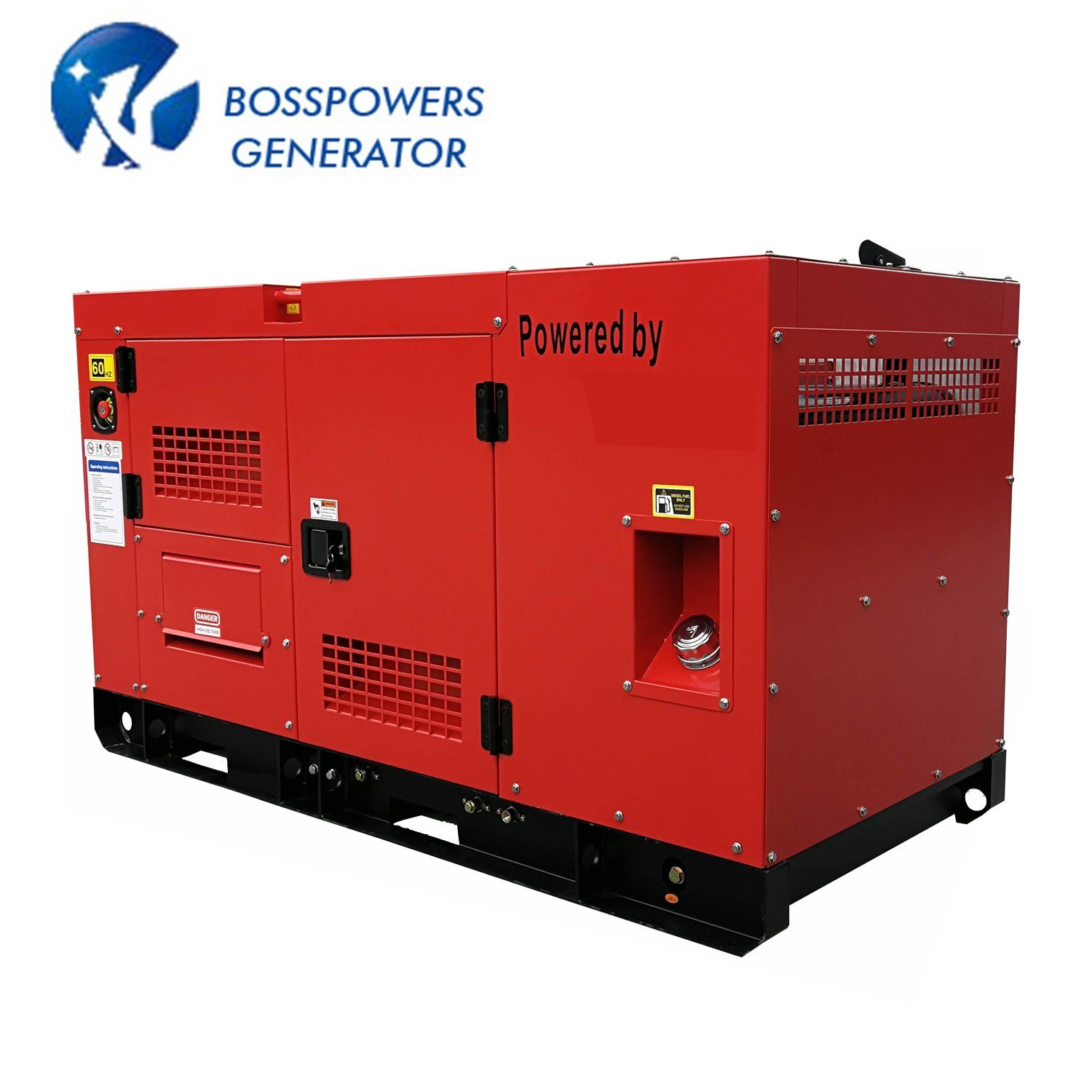 Powered by Yto 30kVA to 400kVA Soundproof Diesel Generator