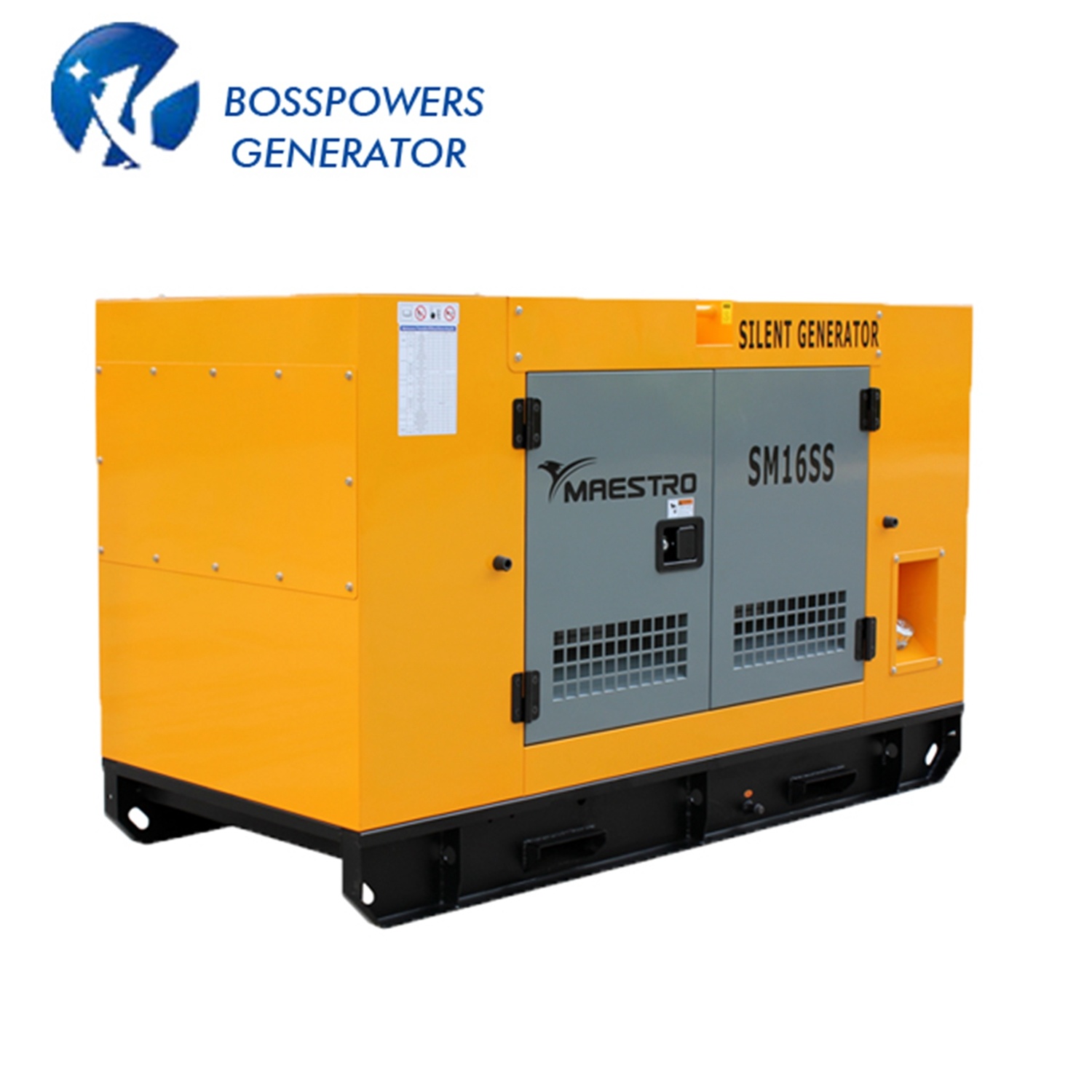 Rated-Power 155kVA Powered by Deutz Bf6m1013ec-G1 Soundproof Silent Diesel Generator
