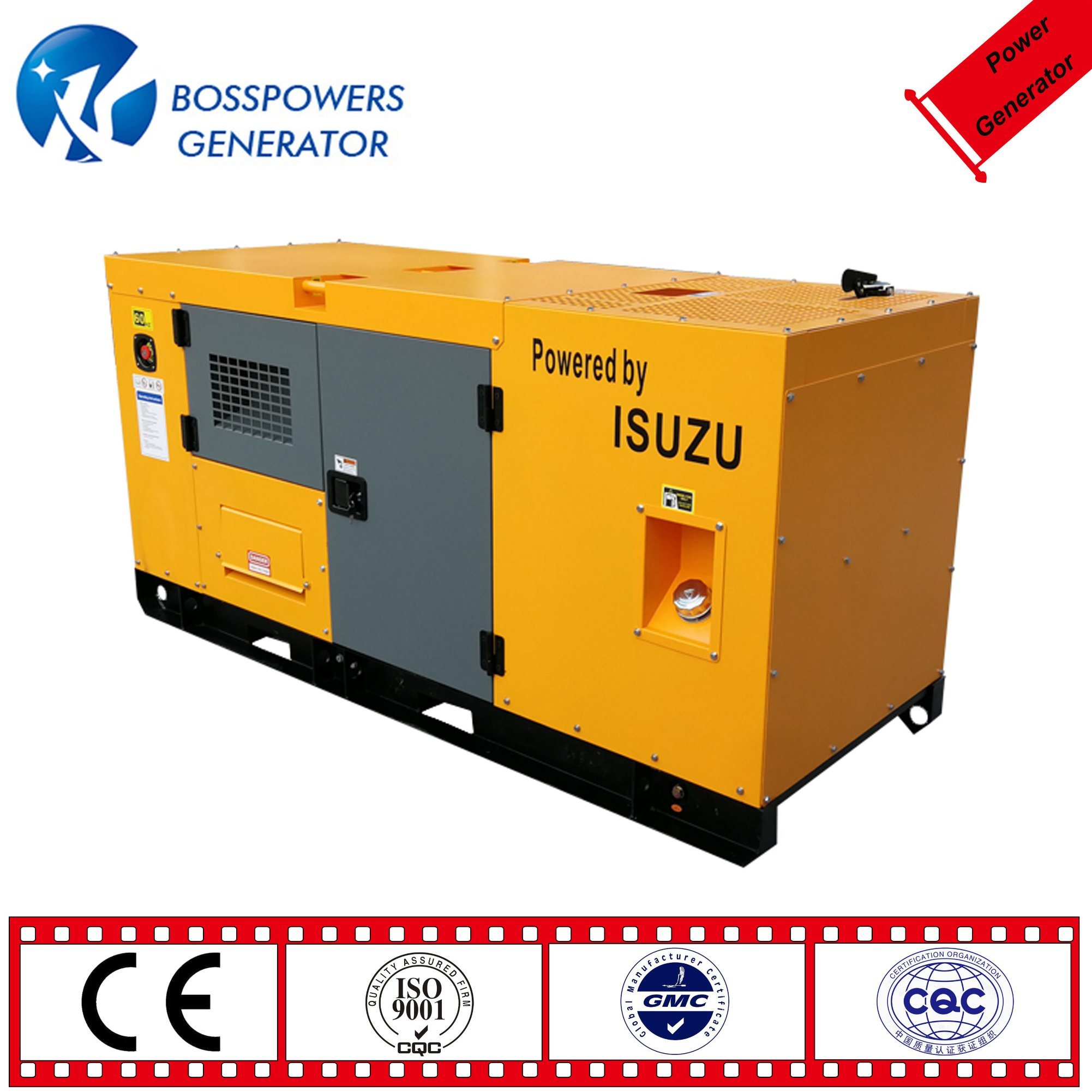 Isuzu Engine Diesel Silent Soundproof 20kw 25kVA 40kVA Diesel Power Generator