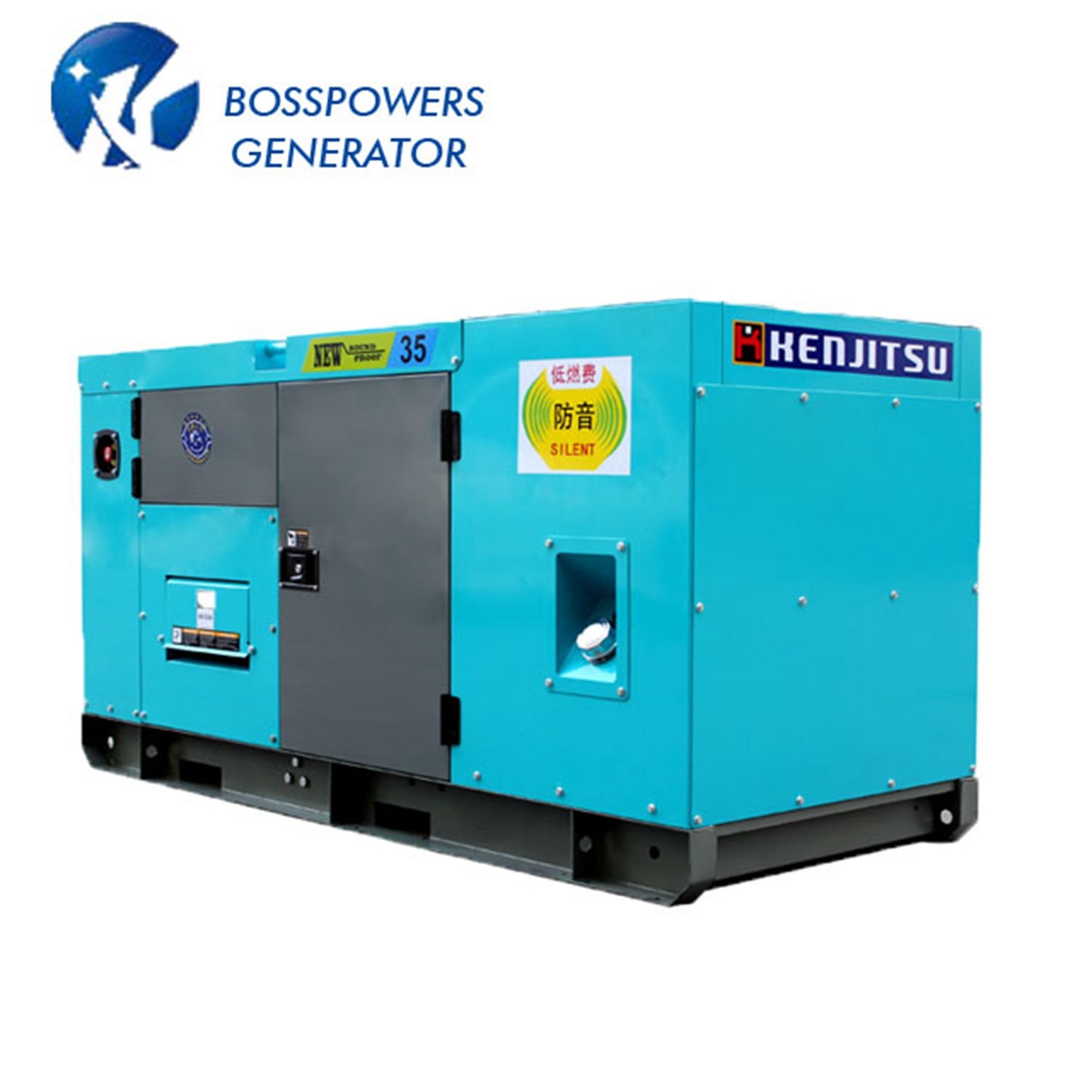 Industrial Standby Power Silent Isuzu 50kw 85kVA Diesel Electric Generator Power Generator