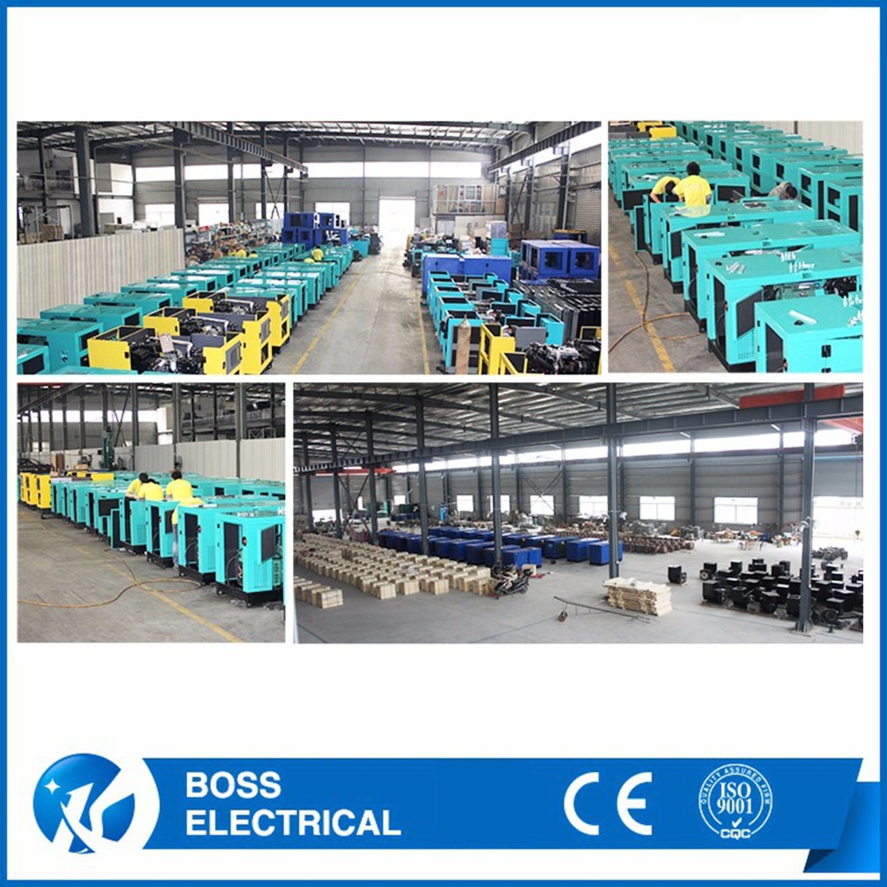 Top Quality! Shangchai (SDEC) Powered 300kw/375kVA Diesel Electric Generator
