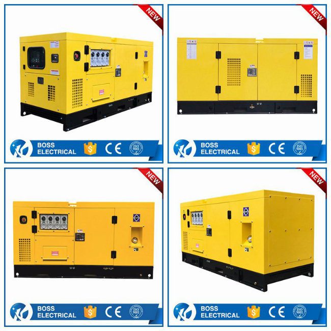 China Famous Engine Sdec Shangchai 50kw 100kw 150kw Open Soundproof Canopy Power Generation