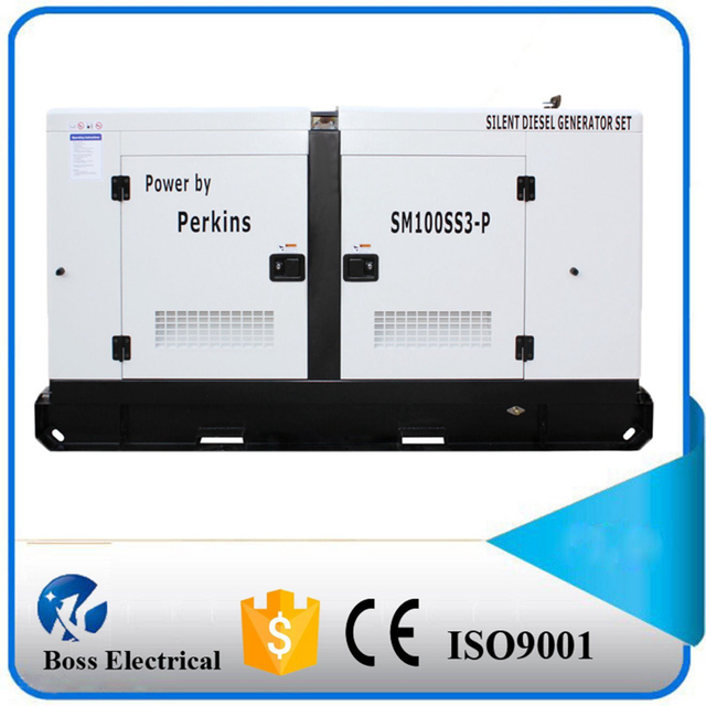 Genset with Perkins Engine 60kVA Silent Diesel Generator