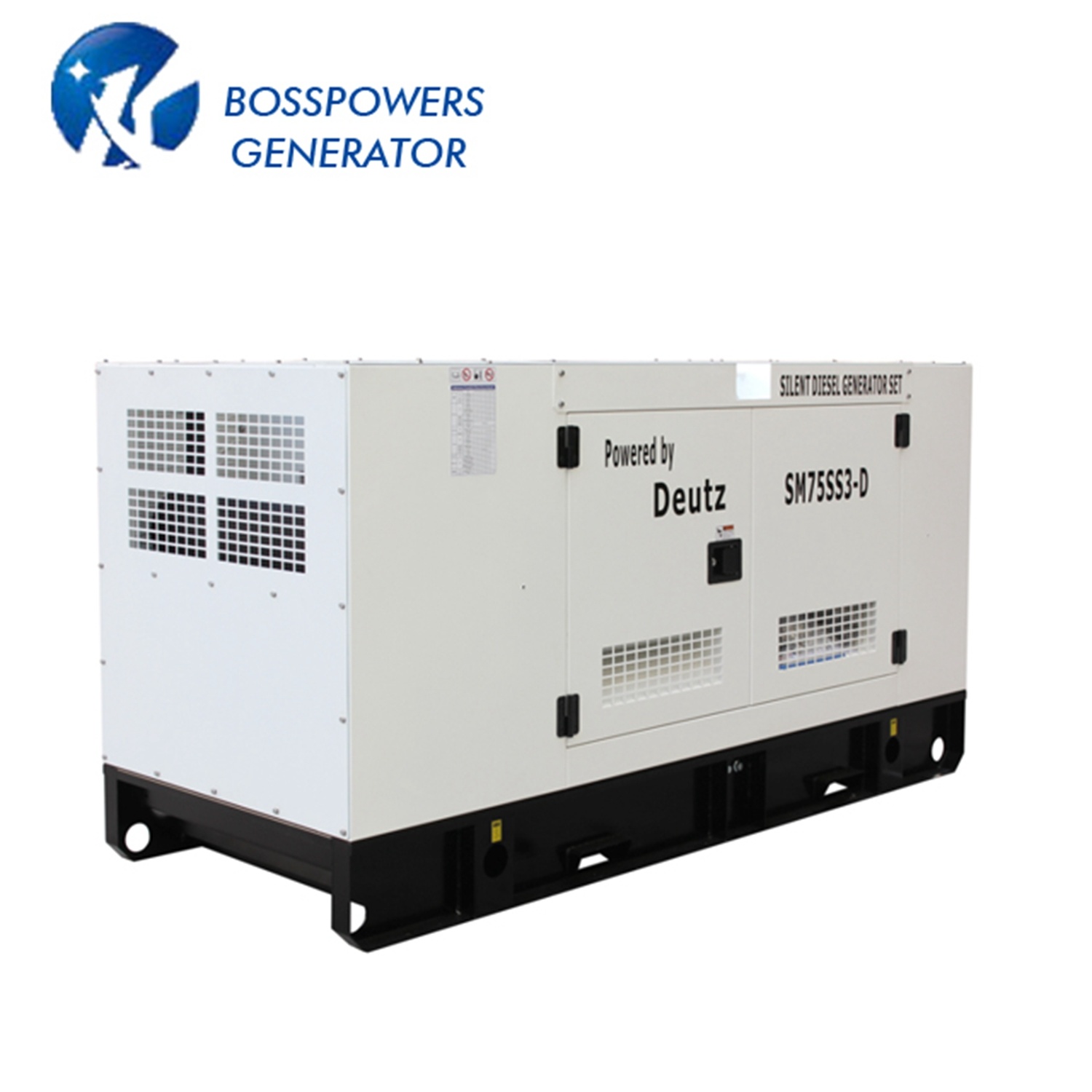 80kw 100kVA Industry Power Standby Dalian Deutz Engine Open Soundproof Silent Canopy Diesel Generator