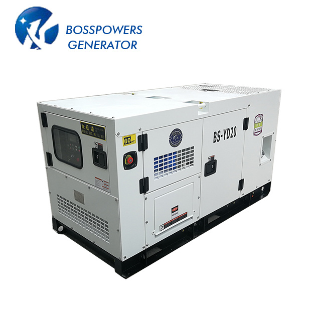 50Hz 60Hz 20kVA Open Soundproof Type Power Generator Yangdong Diesel Generator