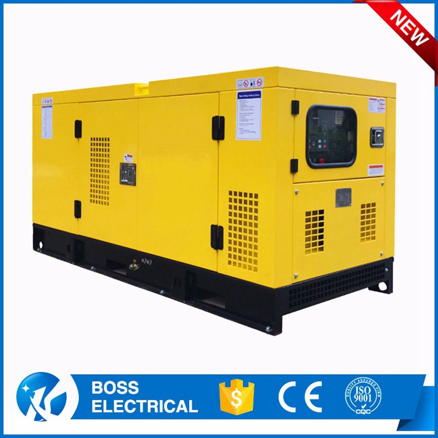 Emergency 370kw Doosan Electric Power Diesel Generator with Silent Canopy