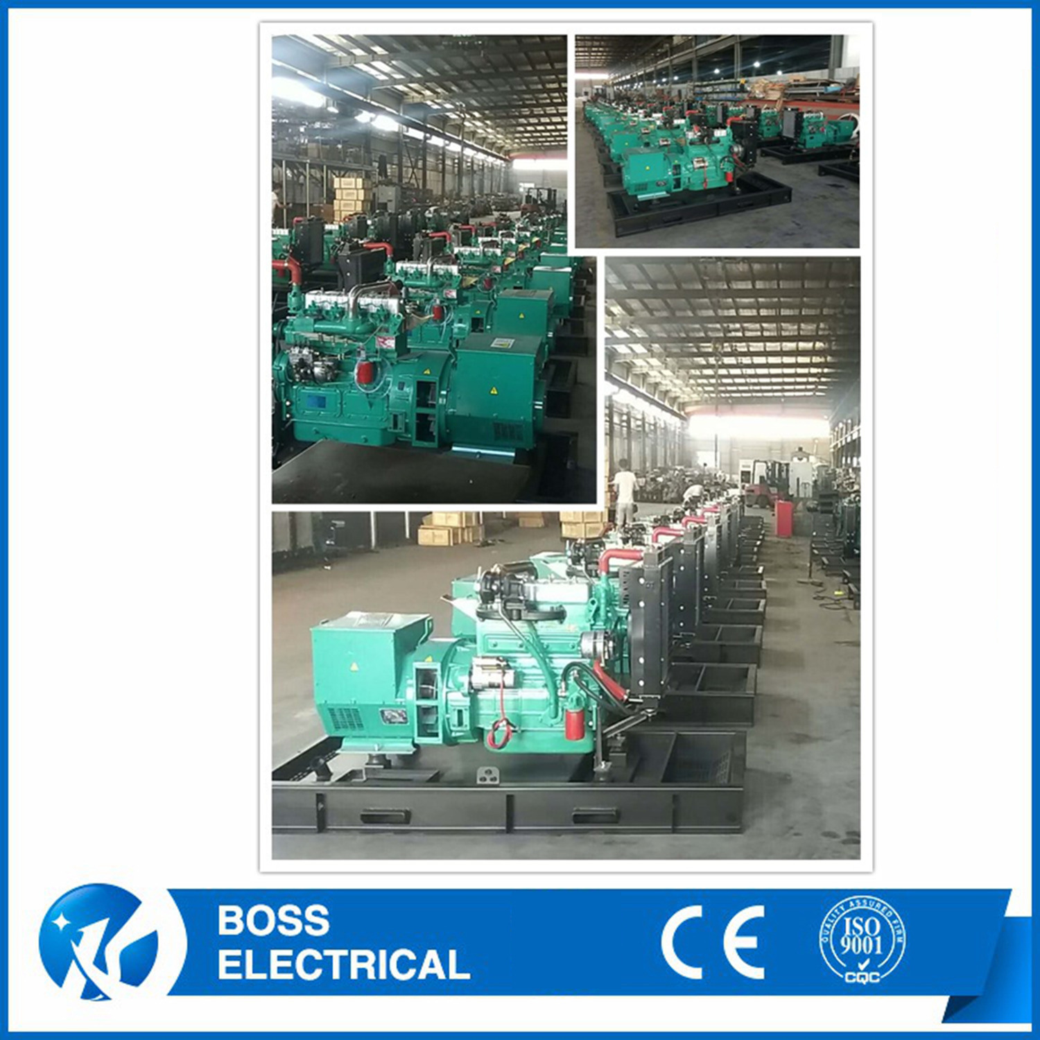 160kw 200kVA Three Phase Silent Ricardo Weifang Diesel Engine Generator CE ISO Approved