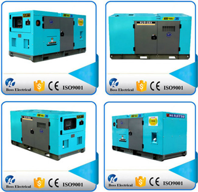 640kw/800kVA Open Silent Diesel Electric Generator Set by Mitsubishi S12A2-Pta