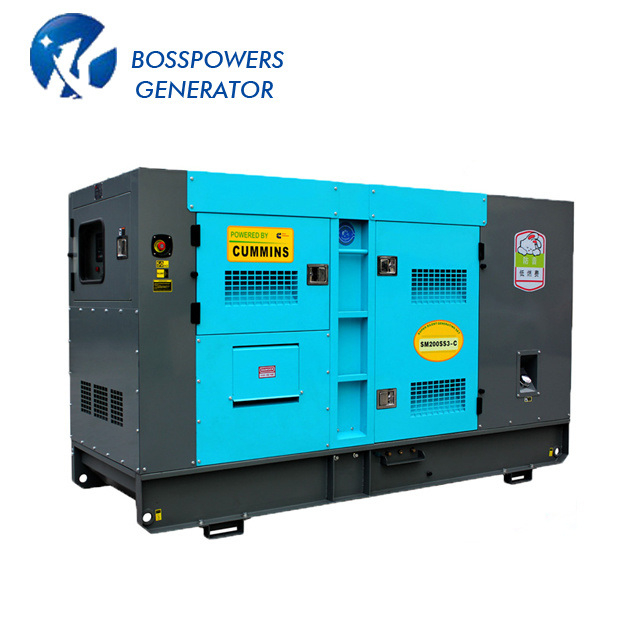 60Hz 220V Single Phase 4 Strokes 100kVA Cummins Engine Silent Diesel Generator with ATS