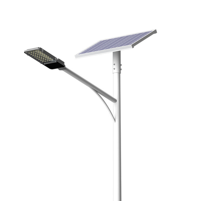 Solar LED Street Roadway Flood Lighting Outdoor High Luminary Down Light Fixture with Lithium Battery