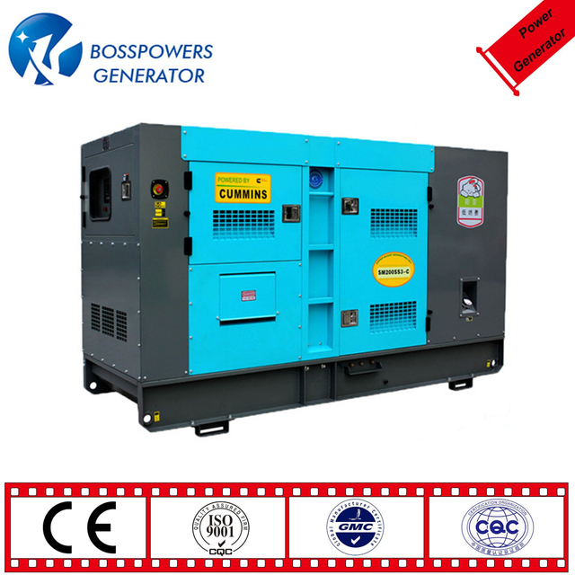 50Hz 380V Three Phase 80kw 100kVA Silent Type Electric Cummins Diesel Power Generator by CE/ISO Approved