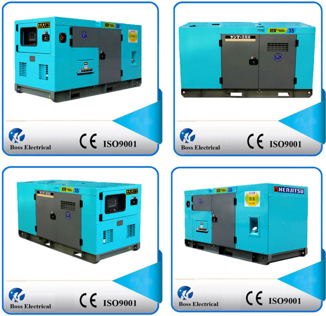 Diesel Generator Single 3 Phase Cummins Perkins Yanmar Ricardo Open Silent Electric Soundproof Power Generator