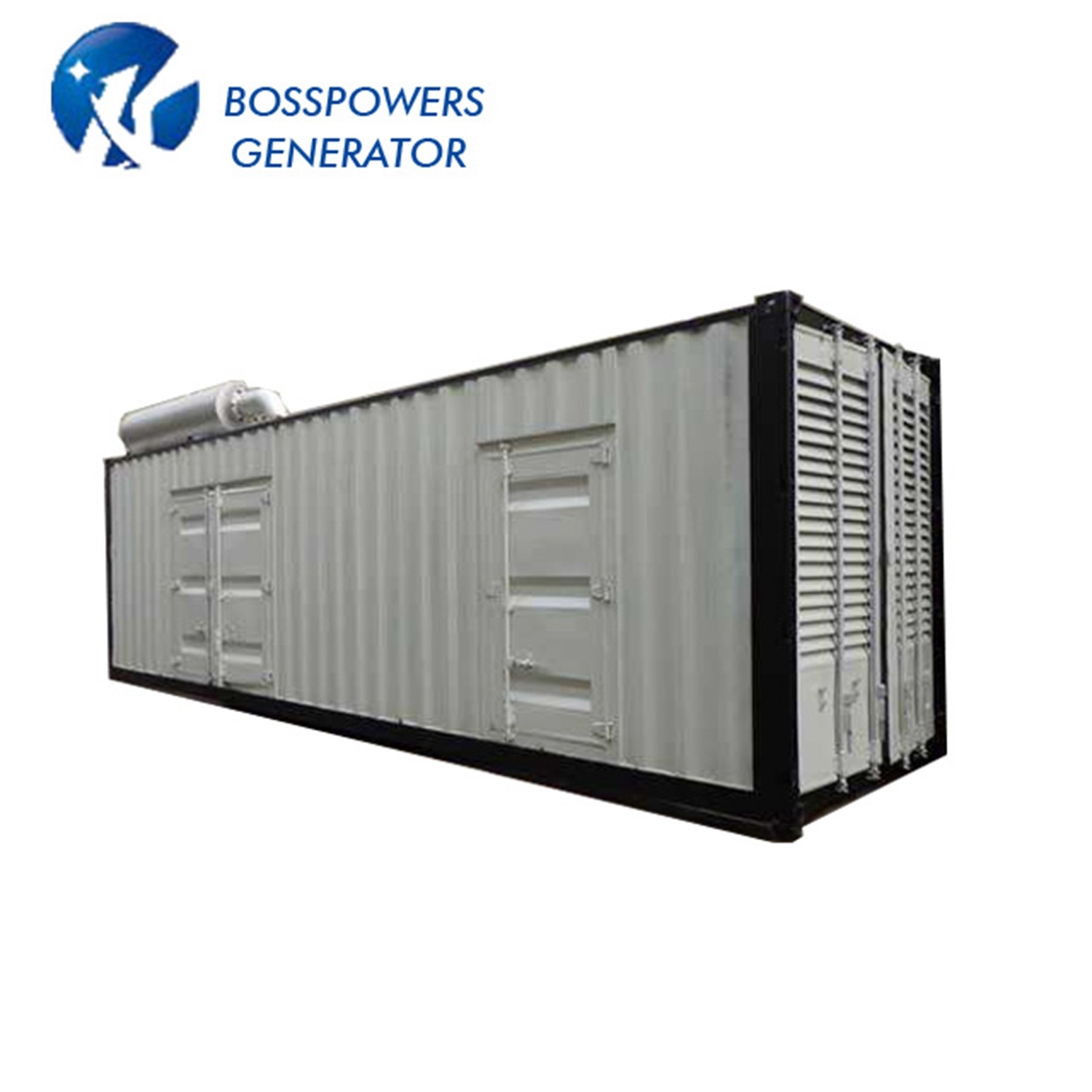 Standby Power 1350kw Yuchai Weatherproof Containerized Power Diesel Generator Set
